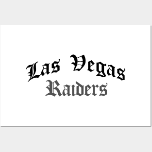 Gothic Style LasVegas Raiders Posters and Art